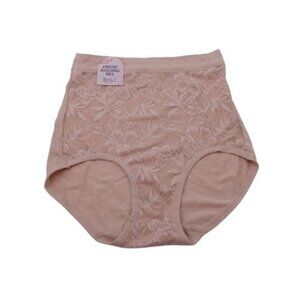 NEW Bali Women's Breathe Lace High-Rise Brief Underwear Size M DFCLBF